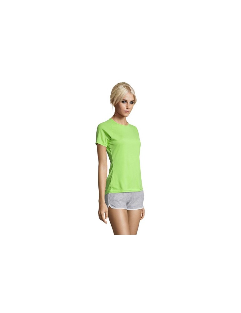 T-shirt Sporty Femme Personnalisé - Sport