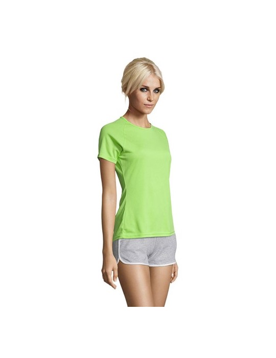 T-shirt Sporty Femme Personnalisé - Sport