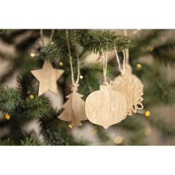 Décorations uniques en bois pour Noël - Cadeaux CHRISET marquage laser ultra précis
