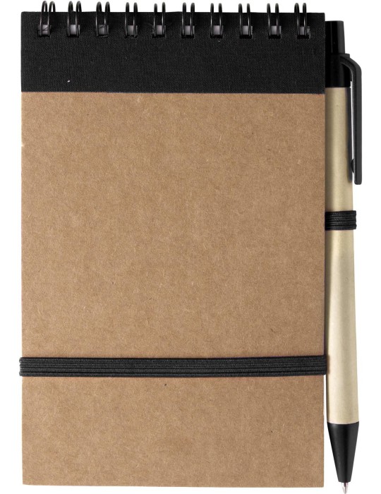 Carnet publicitaire à spirale éco-responsable
