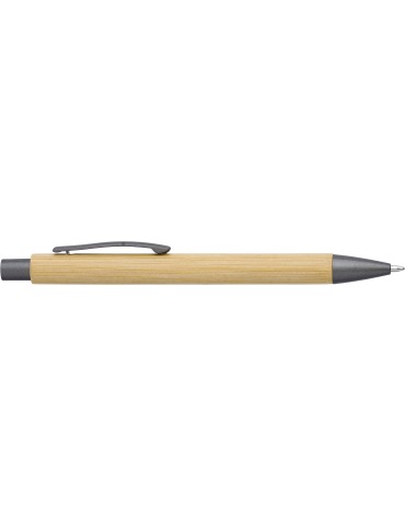 Stylo bille  en bambou pratique - Kalani