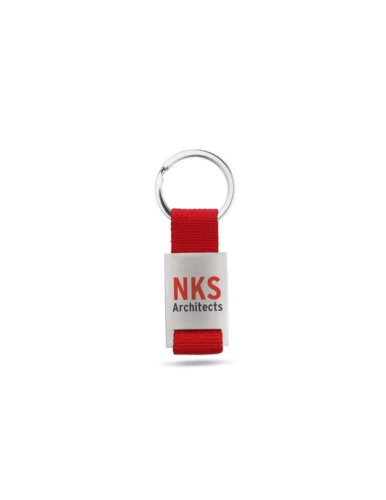 Porte-clés Rectangulaire Personnalisé : TECH