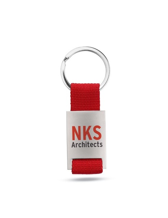 Porte-clés Rectangulaire Personnalisé : TECH