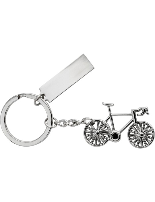 Porte-clés publicitaire bicyclette métal Sullivan