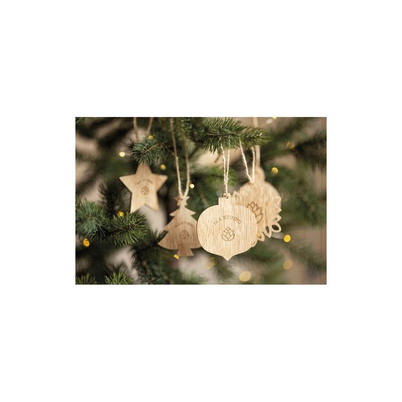 Décorations uniques en bois pour Noël - Cadeaux CHRISET livraison express 24h 48h