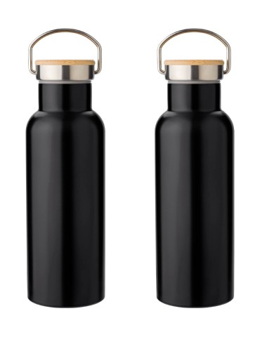 Bouteille isotherme personnalisée Odette 500 ml - Acier inoxydable pas cher