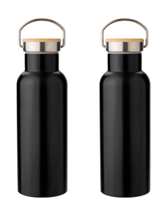 Bouteille isotherme personnalisée Odette 500 ml - Acier inoxydable pas cher