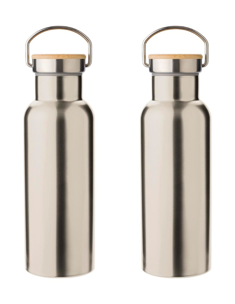 Bouteille isotherme personnalisée Odette 500 ml - Acier inoxydable pas cher