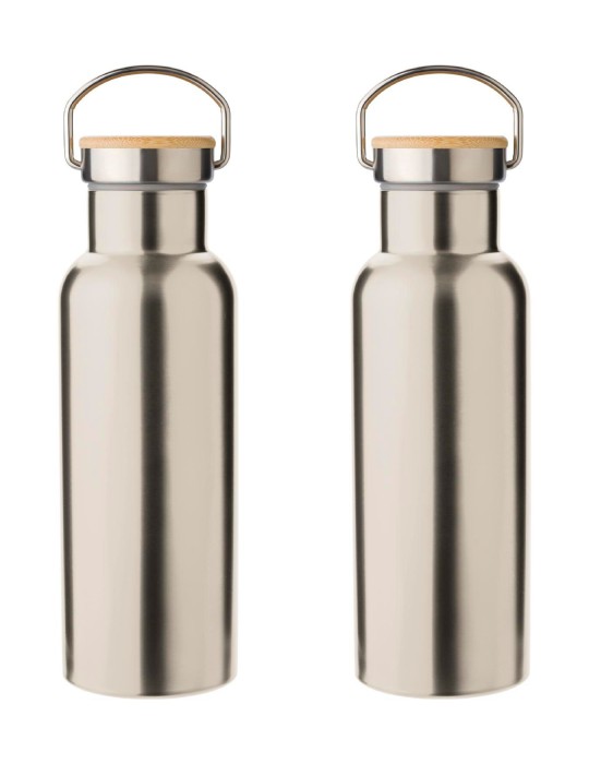 Bouteille isotherme personnalisée Odette 500 ml - Acier inoxydable pas cher