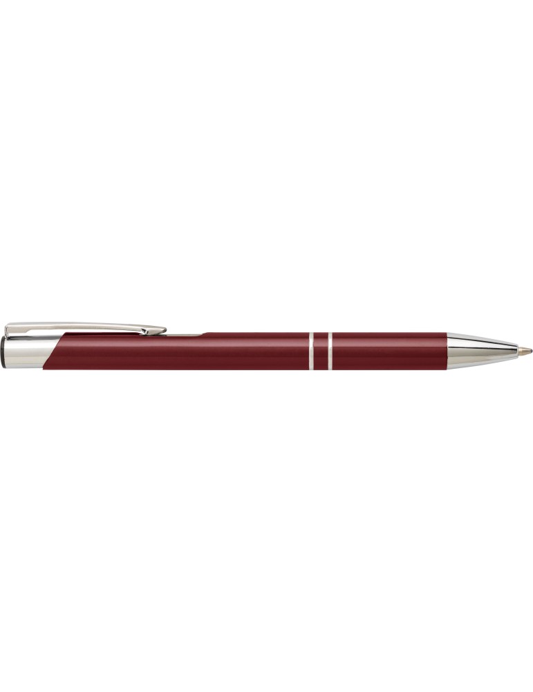 Stylo Bille Aluminium Élégant Personnalisé Delia - Publicitaire