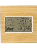 Station Météo Unique en Bambou Lia | Objet Publicitaire