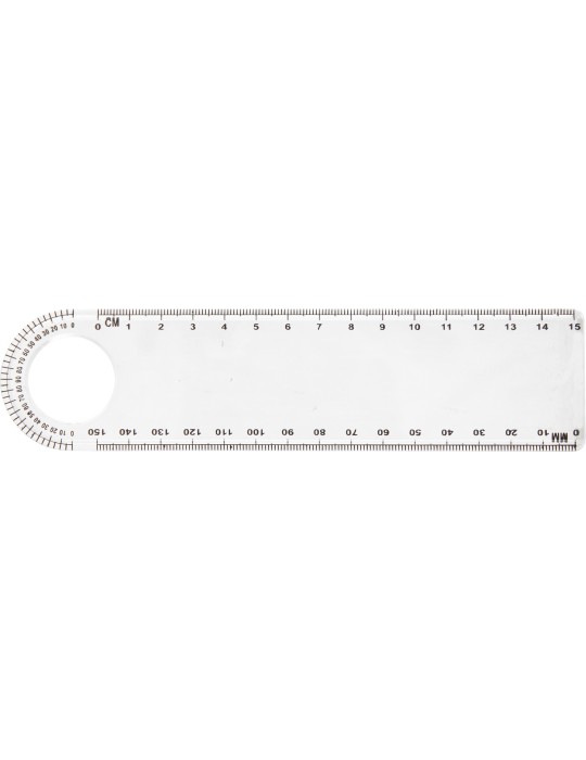 Règle multifonctions durable 15 cm - Ashlyn