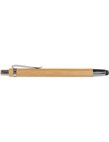 Stylo bille  personnalisable en bambou - Personnalisé