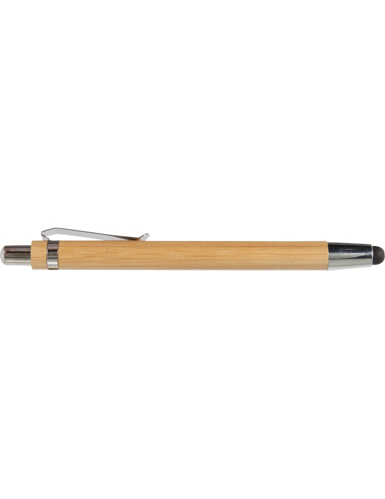 Stylo bille  personnalisable en bambou - Personnalisé