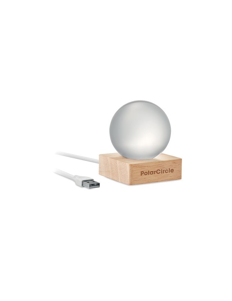 LIGHT Sphère en verre LED
