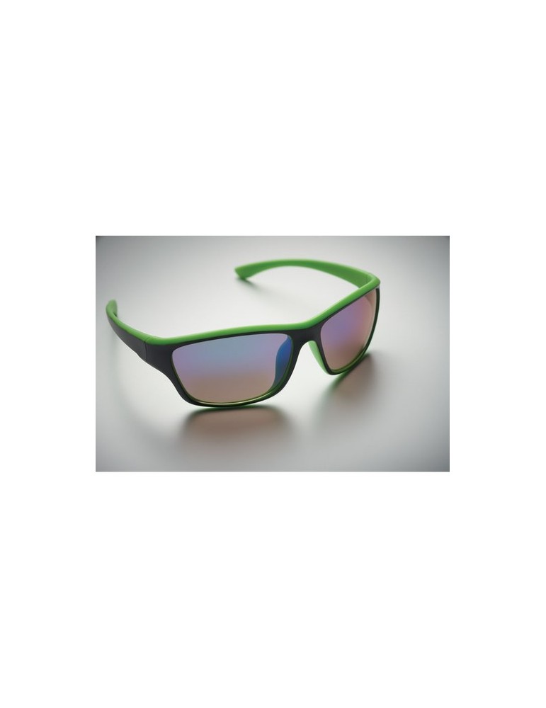 Lunettes de sport miroir UV400 publicitaires YUMA