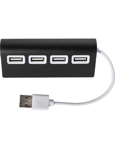 Hub Aluminium 4 Ports USB Personnalisé - Accessoire High Tech