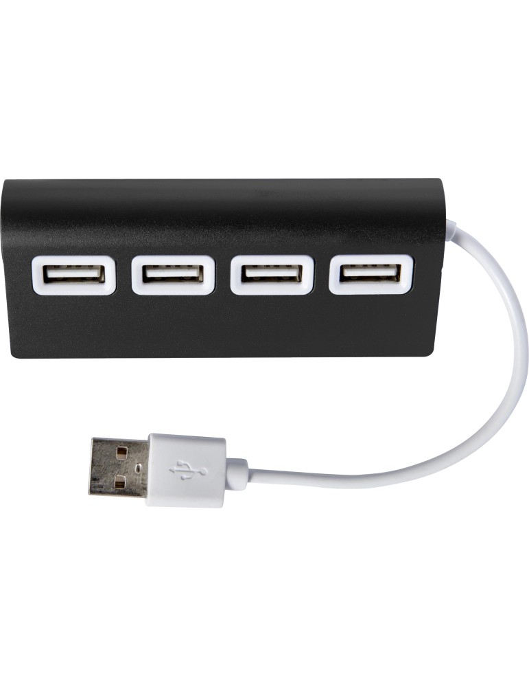 Hub Aluminium 4 Ports USB Personnalisé - Accessoire High Tech