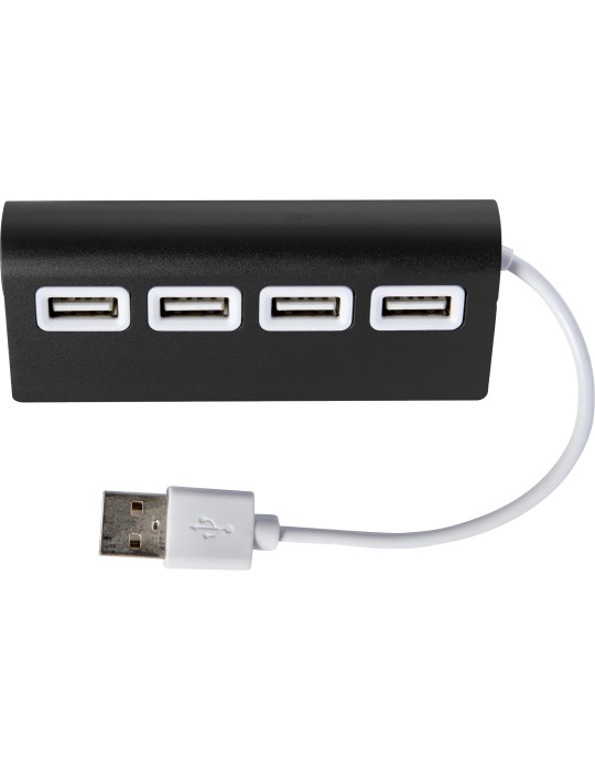 Hub Aluminium 4 Ports USB Personnalisé - Accessoire High Tech