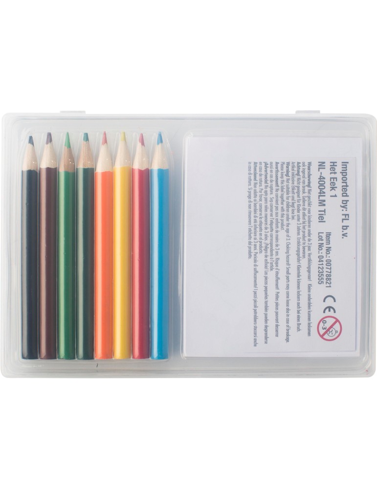 Set à Dessin 8 Crayons Colorés Personnalisé - Adita