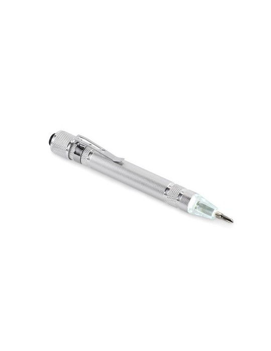 Stylo multi-outils recyclé publicitaire TUBULAR