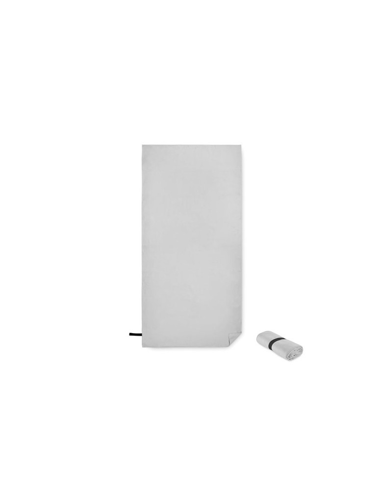 Serviette microfibre double face publicitaire WAXOFF