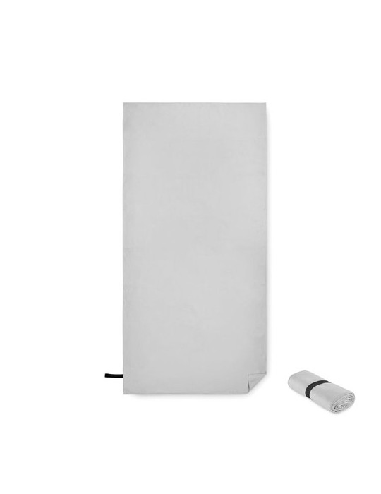 Serviette microfibre double face publicitaire WAXOFF