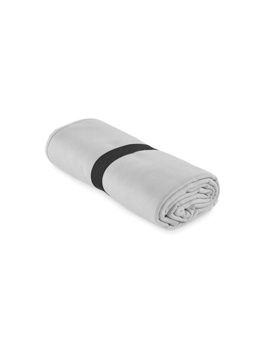 Serviette microfibre double face publicitaire WAXOFF