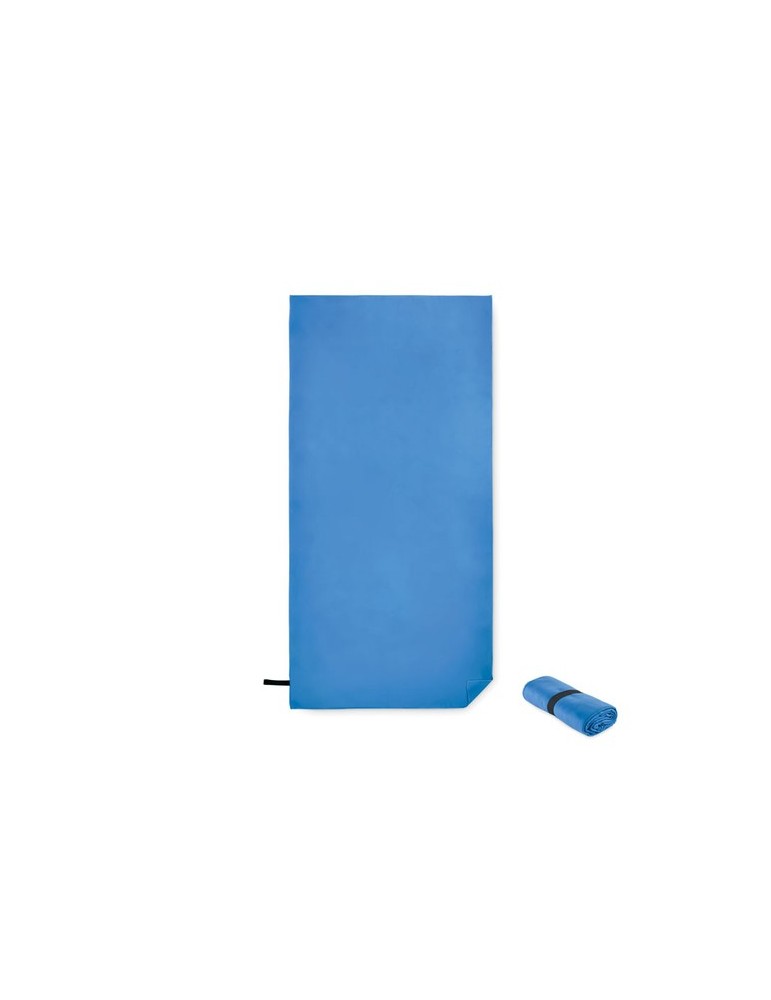Serviette microfibre double face publicitaire WAXOFF