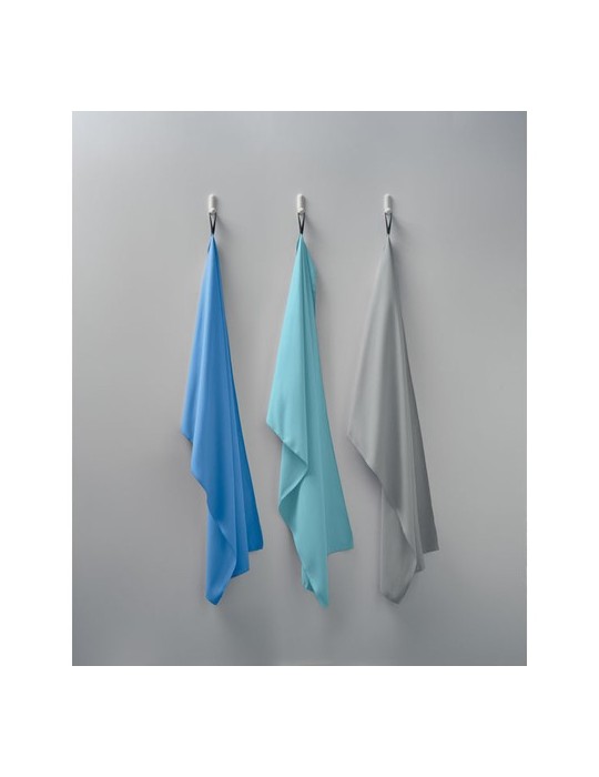 Serviette microfibre double face publicitaire WAXOFF