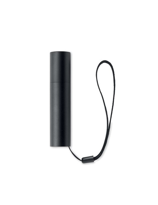 Lampe rechargeable en alu publicitaire ALUMINATE