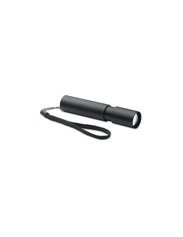 Lampe rechargeable en alu publicitaire ALUMINATE