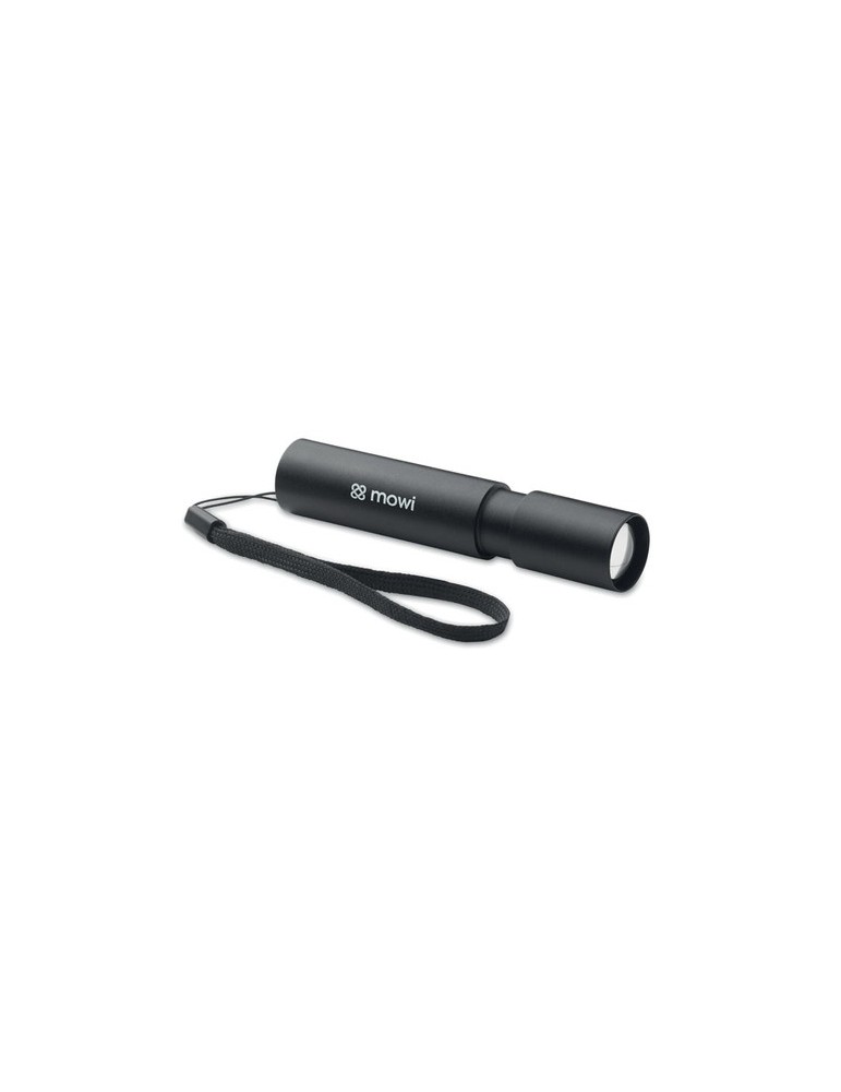 Lampe rechargeable en alu publicitaire ALUMINATE