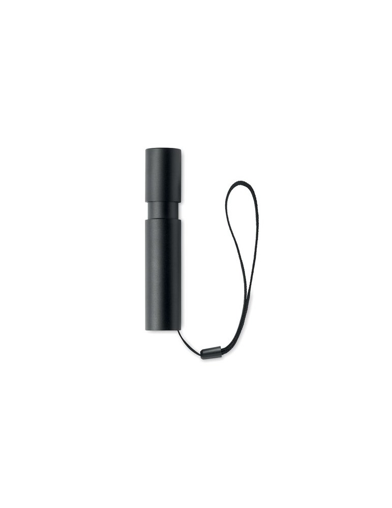 Lampe rechargeable en alu publicitaire ALUMINATE