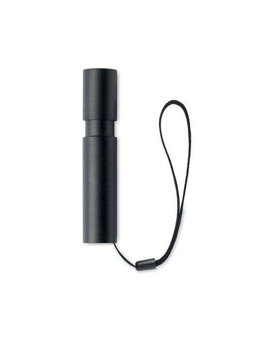 Lampe rechargeable en alu publicitaire ALUMINATE