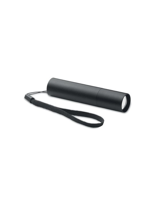 Lampe rechargeable en alu publicitaire ALUMINATE