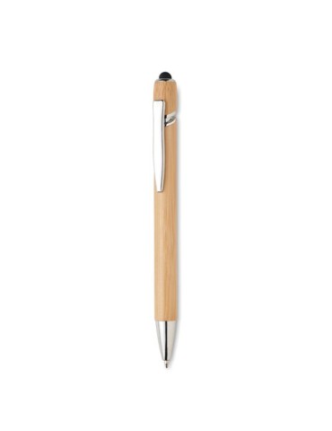 Stylo à bille en bambou RENN personnalisable