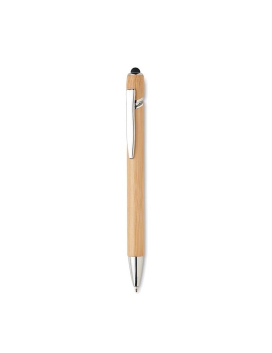 Stylo à bille en bambou RENN personnalisable