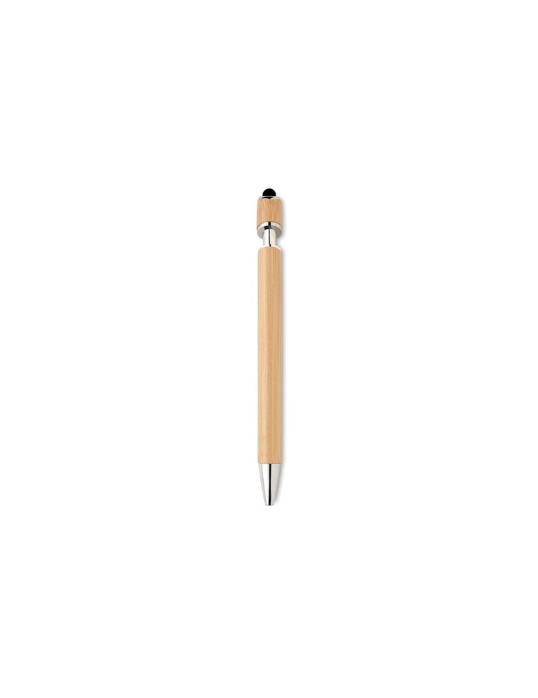 Stylo à bille en bambou RENN personnalisable