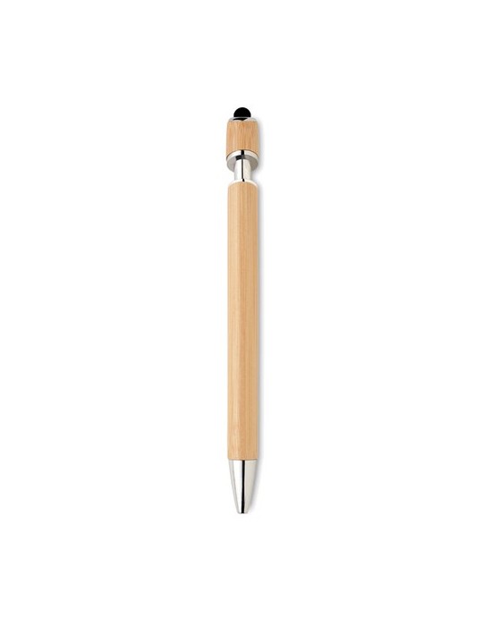 Stylo à bille en bambou RENN personnalisable