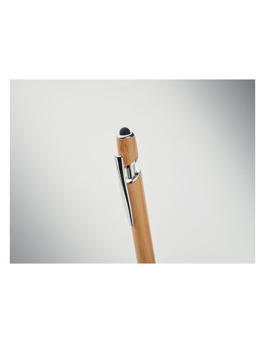 Stylo à bille en bambou RENN personnalisable