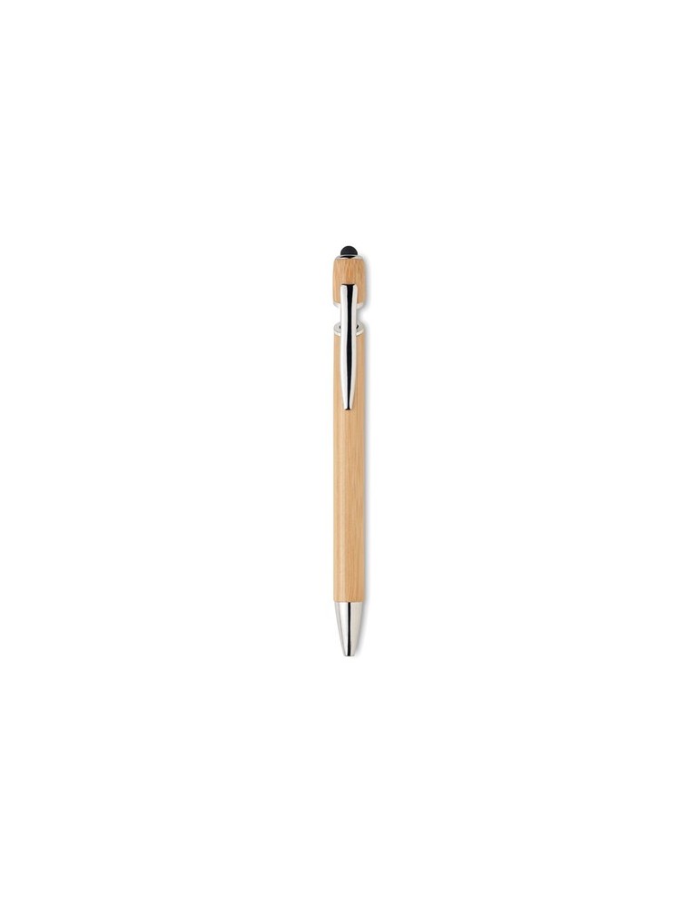 Stylo à bille en bambou RENN personnalisable