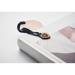 Marque-page personnalisé et pin GROWBOOKMARK™ Matières : papier Couleurs : beige livraison express 24h 48h