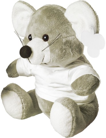 Peluche souris en objet publicitaire personnalisée Lia