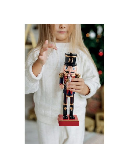 Figurine casse-noisette en bois personnalisée pas cher - JOLLY CRUNCH