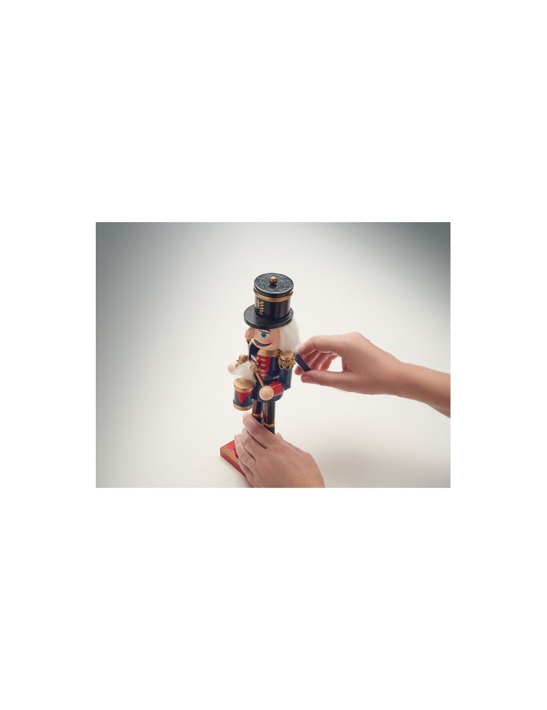 Figurine casse-noisette en bois personnalisée pas cher - JOLLY CRUNCH