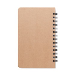 Carnet Éco-responsable Personnalisé GROWNOTEBOOK™ avec Pin Matières : papier Couleurs : beige 2
