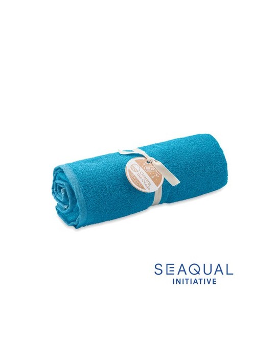 Serviette de bain  personnalisée - SEAQUAL® 70x140cm pas cher
