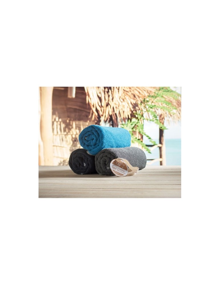 Serviette de bain  personnalisée - SEAQUAL® 70x140cm pas cher