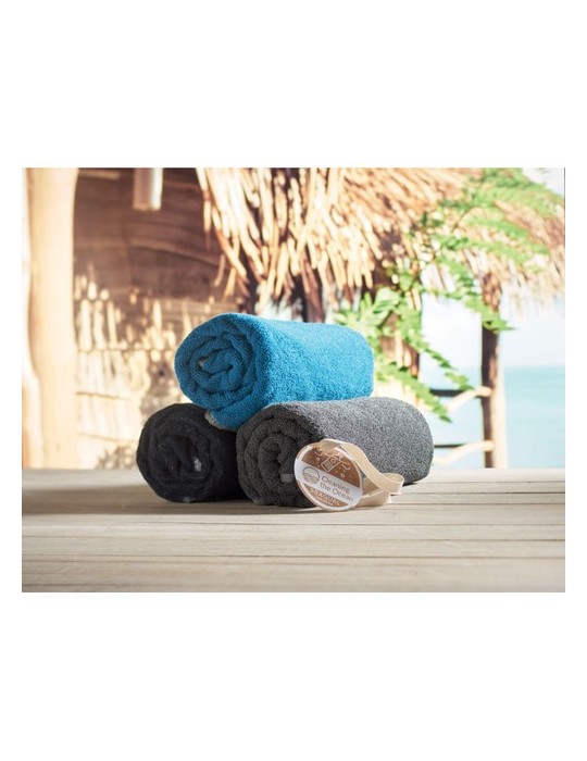 Serviette de bain  personnalisée - SEAQUAL® 70x140cm pas cher